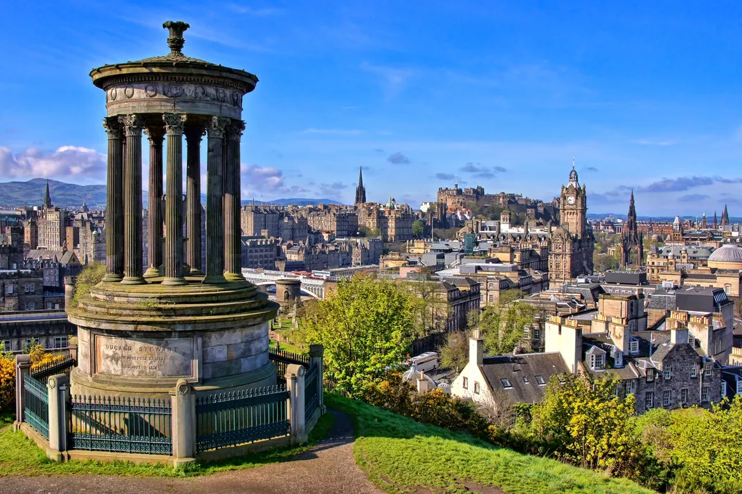 View of Edinburgh from Calton Hill