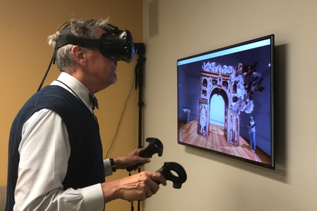 The digital realm is not limited by the dimensions of the museum walls and instead brings learning experiences to visitors of all ages in new and exciting ways. (Smithsonian American Art Museum)
