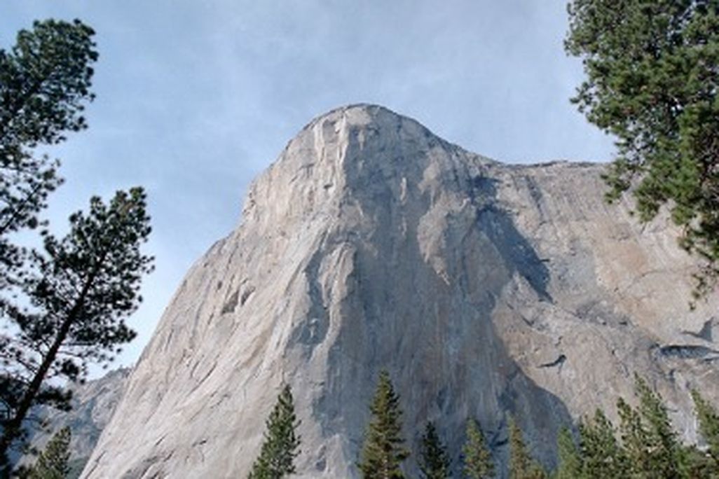 El Capitan, as seen here from the floor of Yosemite Valley, was once considered almost unclimbable.