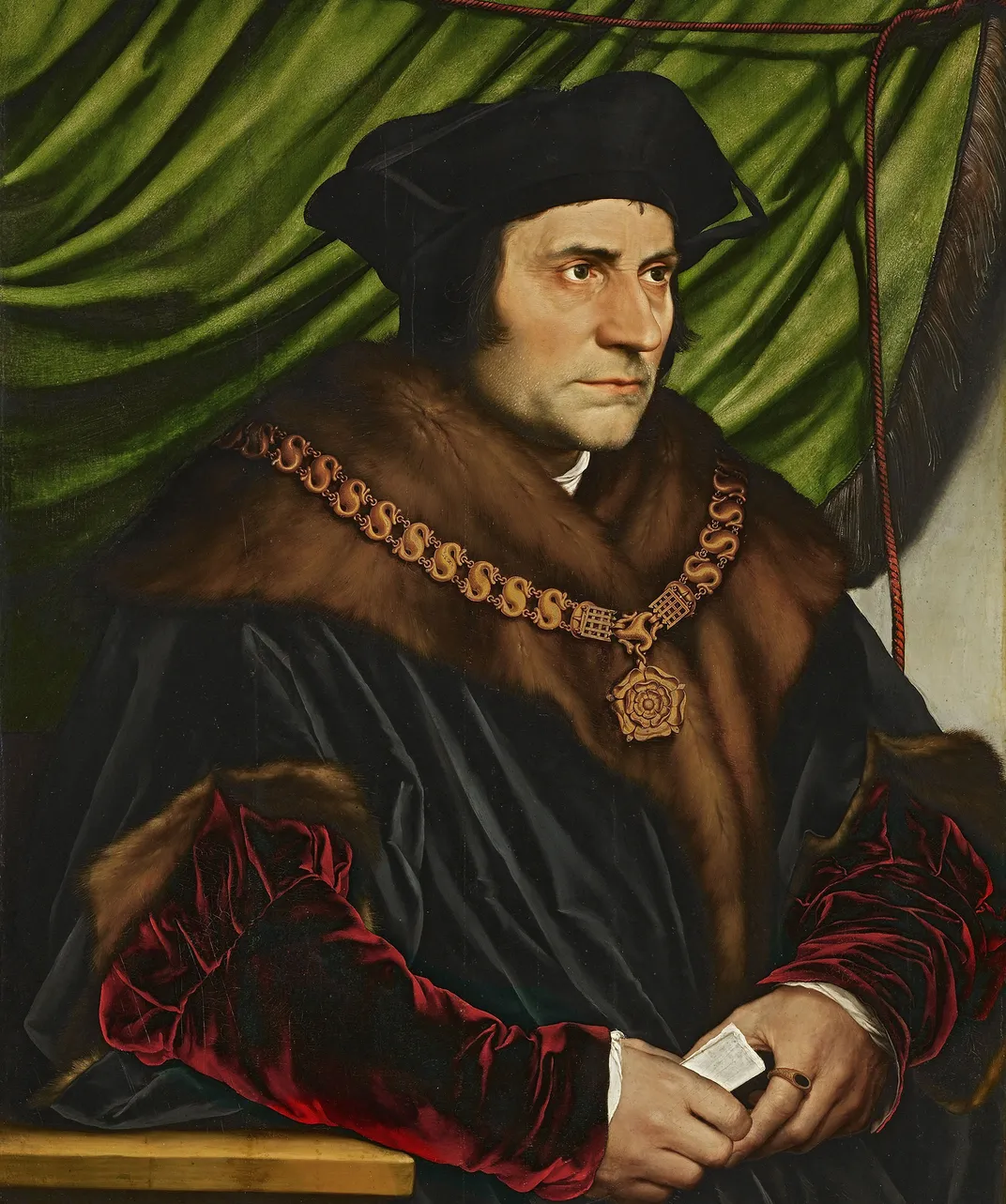 A 1527 portrait of Thomas More by Hans Holbein the Younger