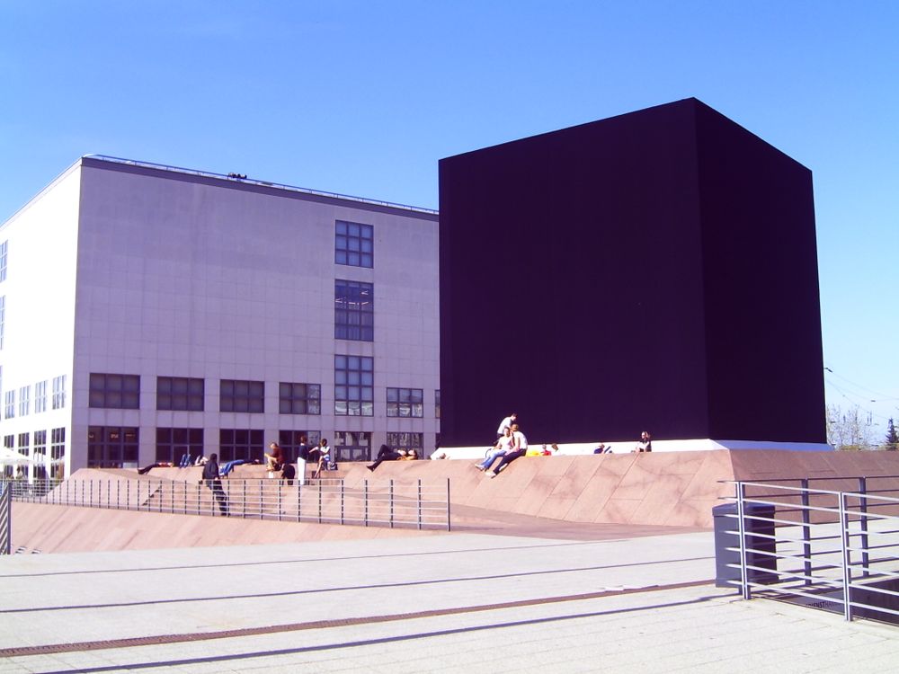 The Black Square – Hommage to Malevich near the Hamburger Kunsthalle