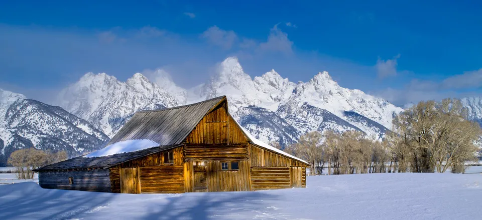  The Tetons in winter 