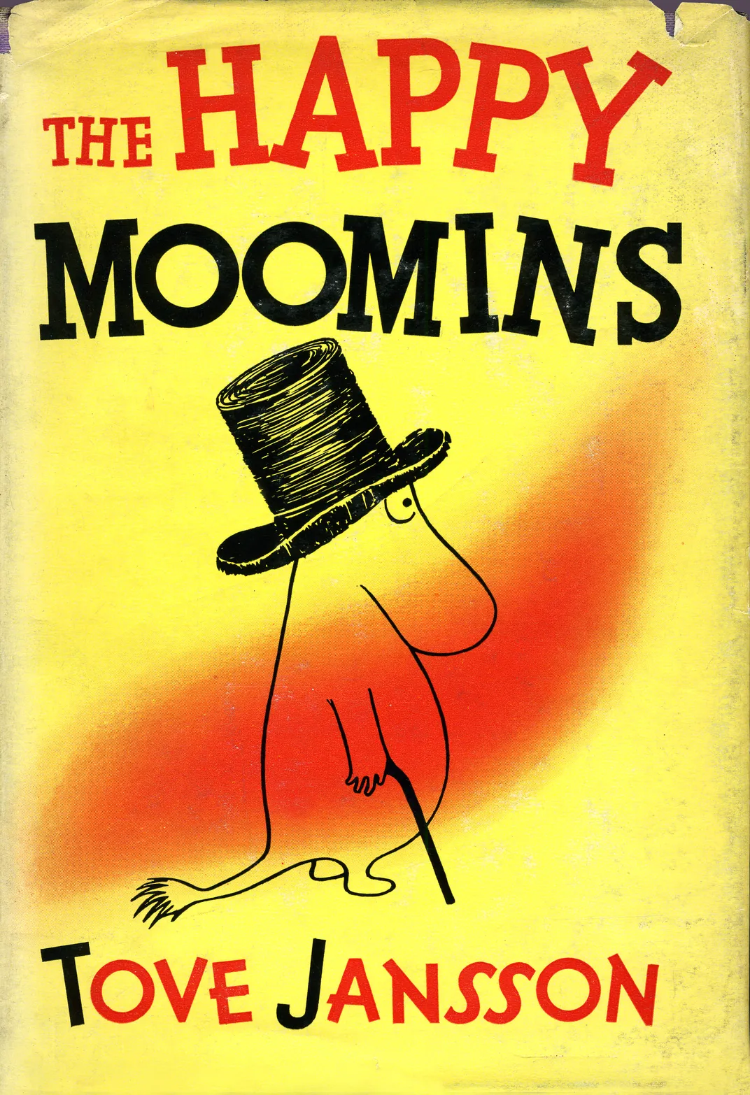 First U.S. edition of Finn Family Moomintroll (published as The Happy Moomins) from 1952