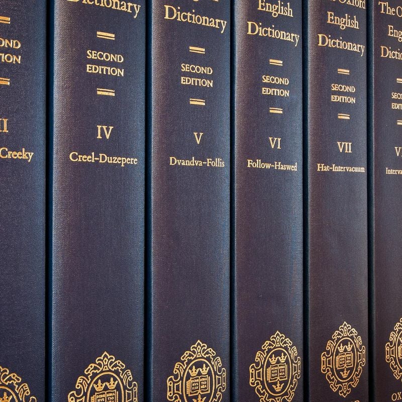 The Oxford English Dictionary, Volume 1-20, (20 Volume Set)