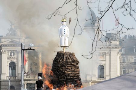 The Swiss have a tradition for predicting spring: the Böögg. 