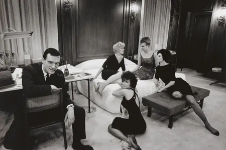 This 1966 portrait of Hugh Hefner will go on display today in the Smithsonian National Portrait Gallery