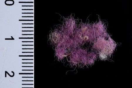 The color purple has long been associated with royalty. This wool fabric found in Israel dates to around 1,000 B.C.