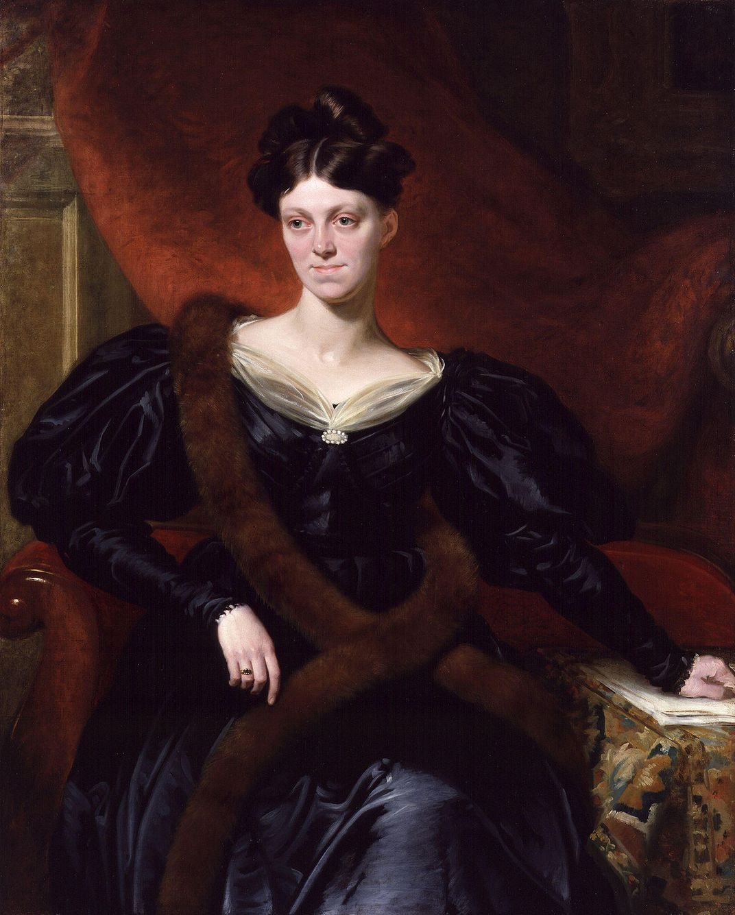Harriet Martineau, painted around 1834 by Richard Evans