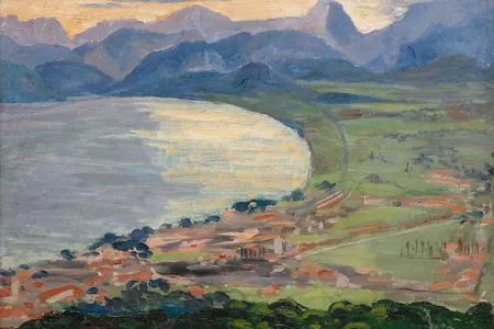 Riviera Coast Scene,&nbsp;Winston Churchill, circa 1935