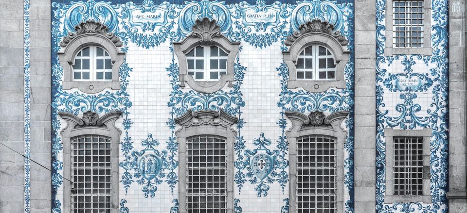  Tile work at San Carmelito, Porto 