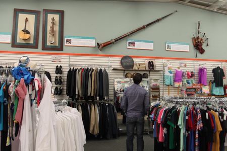 More exotic items are kept on permanent display.