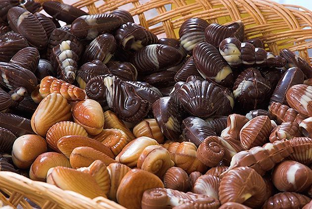 Traditional Belgian chocolates