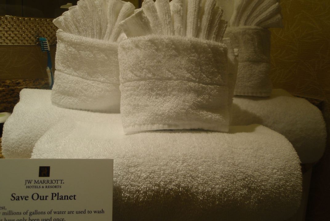 Reusing Hotel Towels Actually Does Make a Difference, Smart News