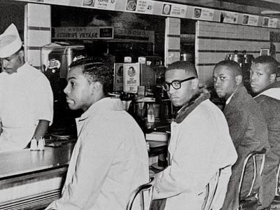 After being refused service at a Greensboro, North Carolina Woolworth's, four African-American men launched a protest that lasted six months and helped change America.