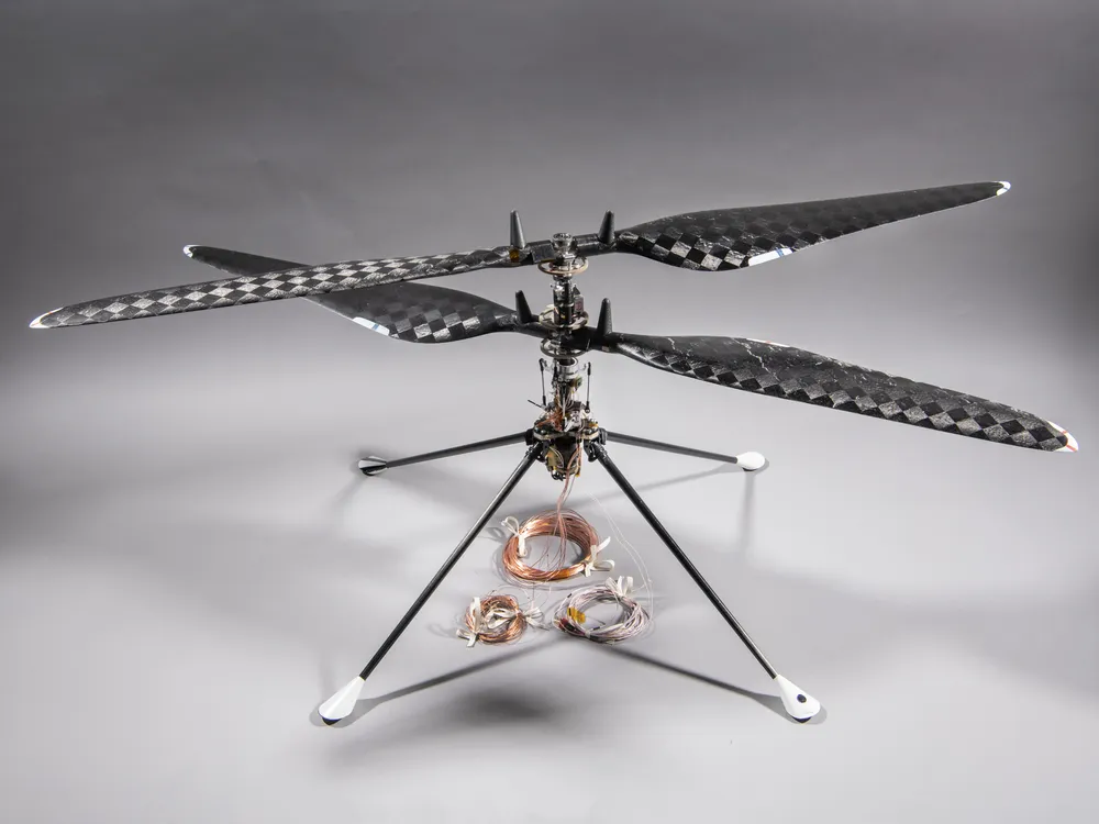Prototype of Mars Ingenuity helicopter