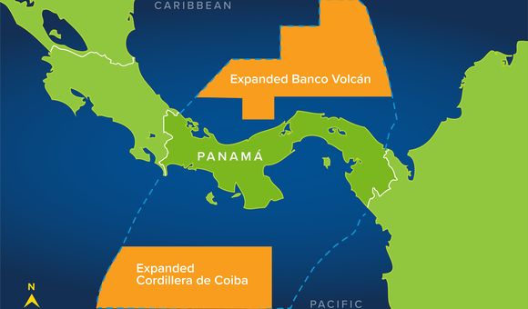 Map of Panama MPAs
