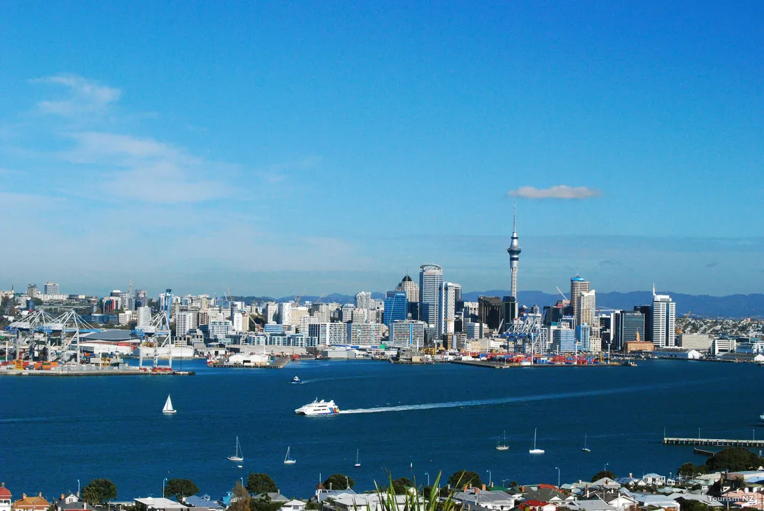 The city of Auckland. Credit: Tourism New Zealand