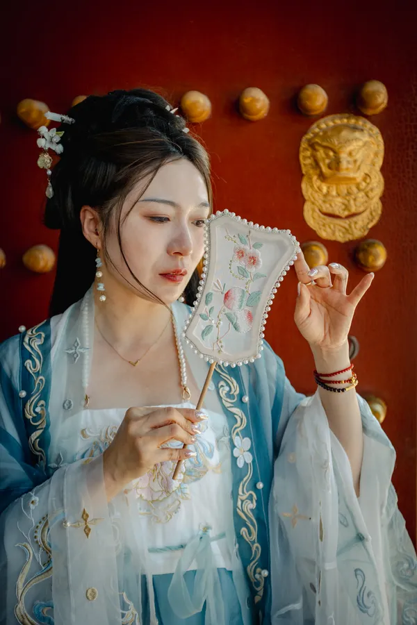 A timeless harmony of blossoms and dragons. thumbnail