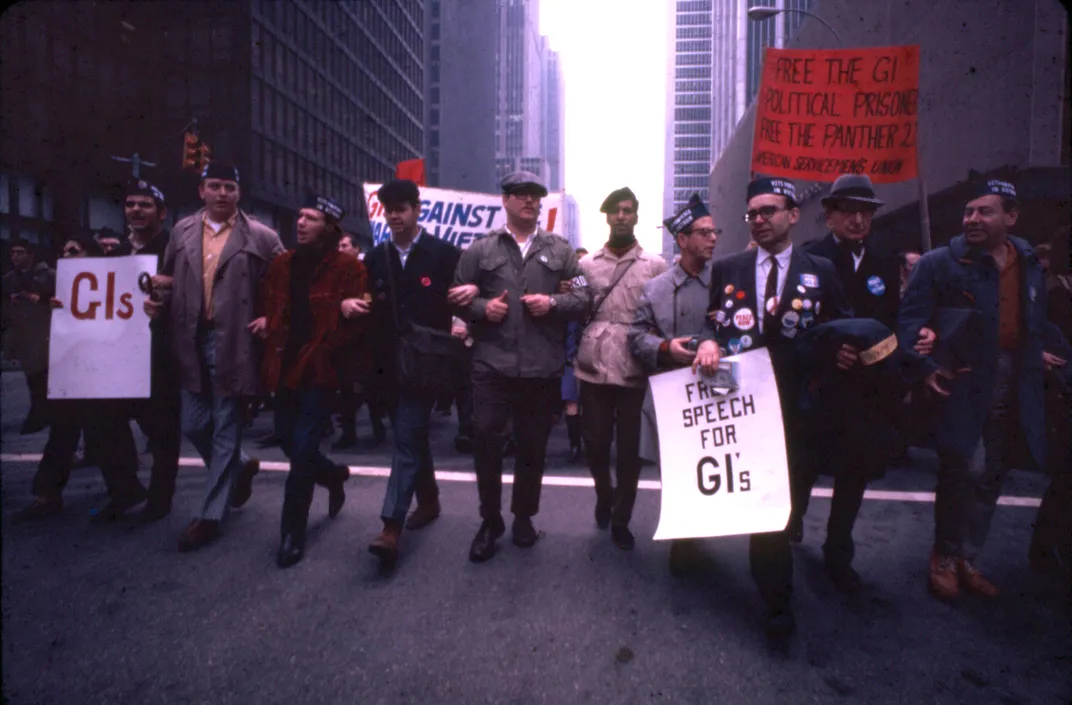 veterans protest 1969