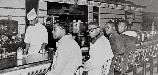 Greensboro Woolworth lunch counter