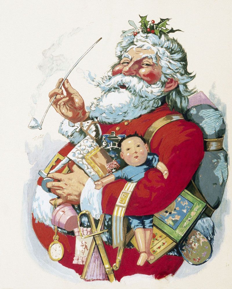 civil war nast christmas illustrations