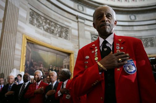The famed flyers are awarded the Congressional Gold Medal.