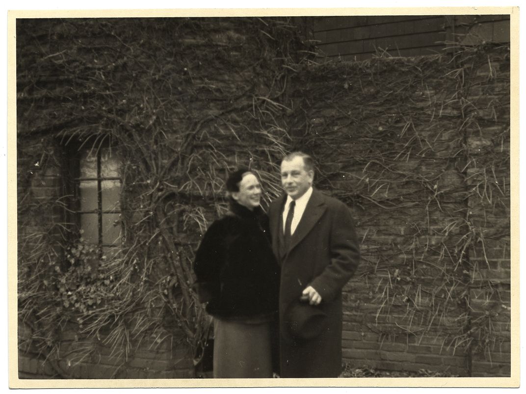 Photograph of Aline and Eero Saarinen