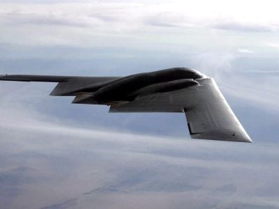 The Long Range Strike Bomber will join the B-2 (above) in the U.S. Air Force bomber fleet. 