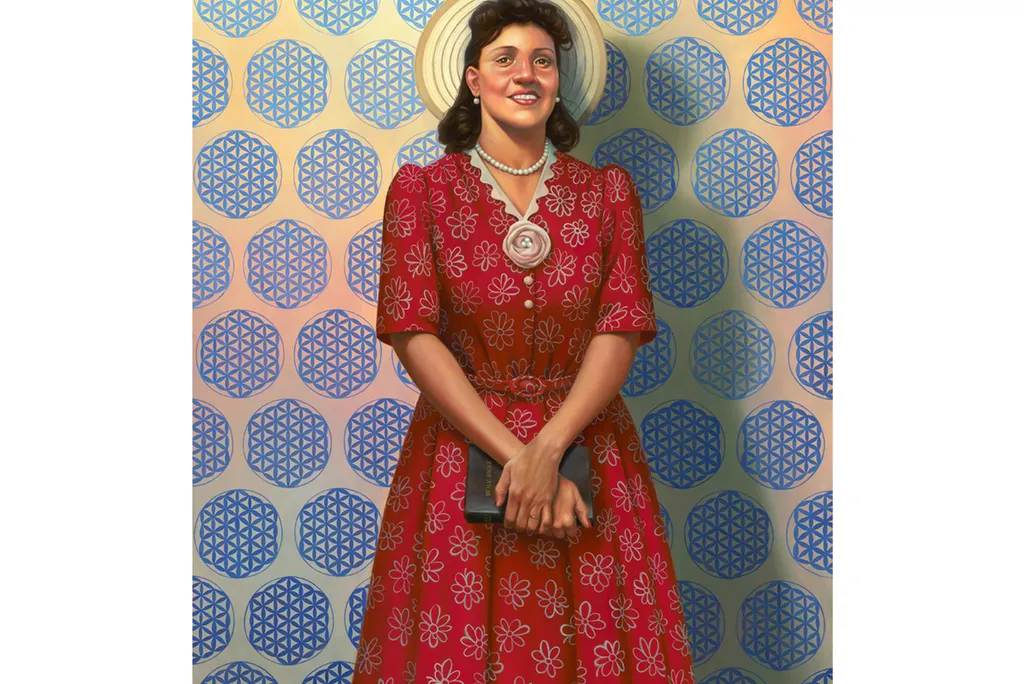 A portrait of Henrietta Lacks