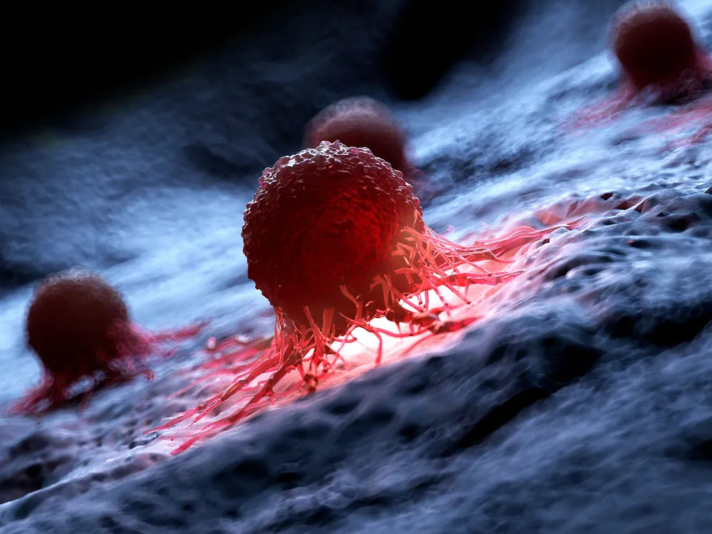 Cancer Cell Illustration