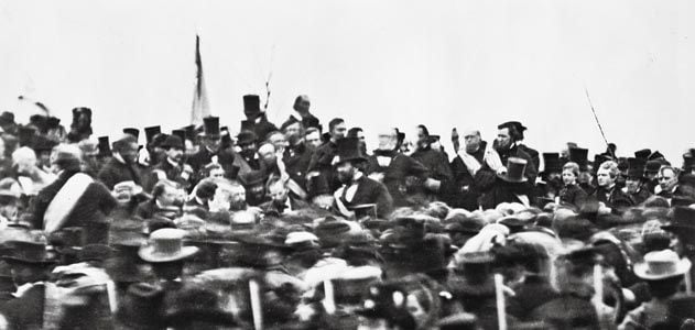 Abraham Lincoln at Gettysburg