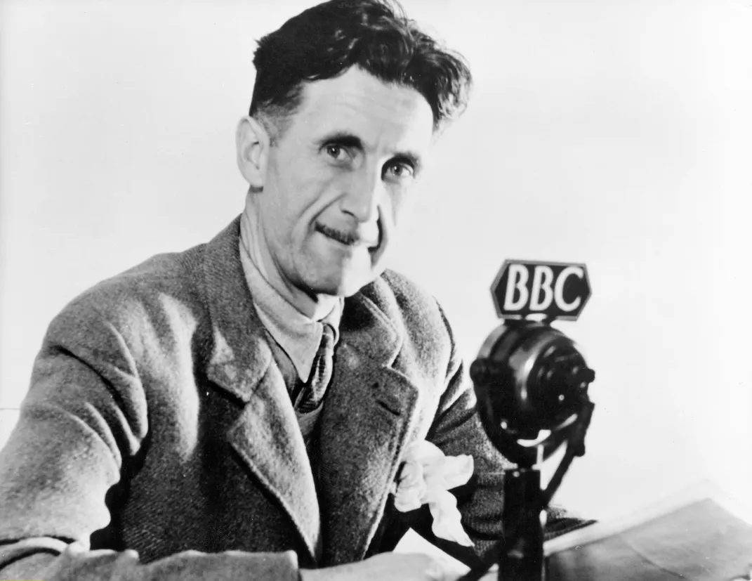 George Orwell, author of 1984 and Animal Farm​​​​​​​