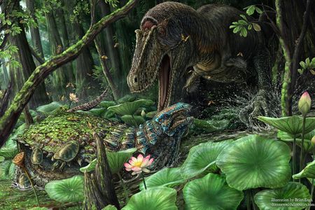 Dynamoterror was about 30 feet long, hunting prey during the Late Cretaceous.