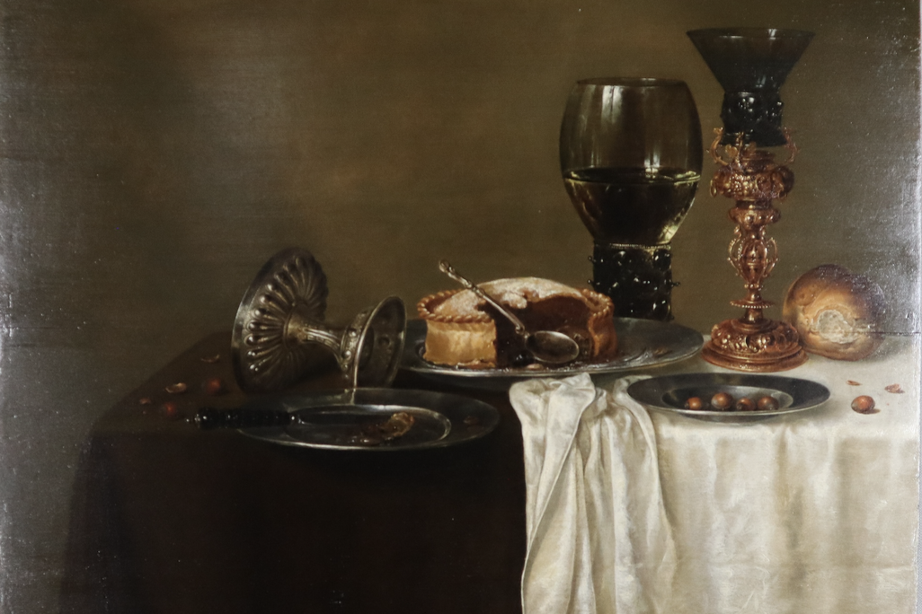 A still life painting made by Dutch artist Gerrit Willemsz. Heda.
