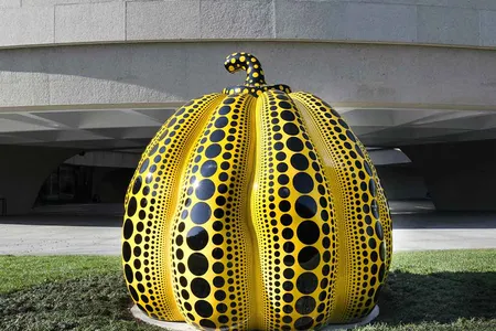 Pumpkin by Yayoi Kusama, 2016