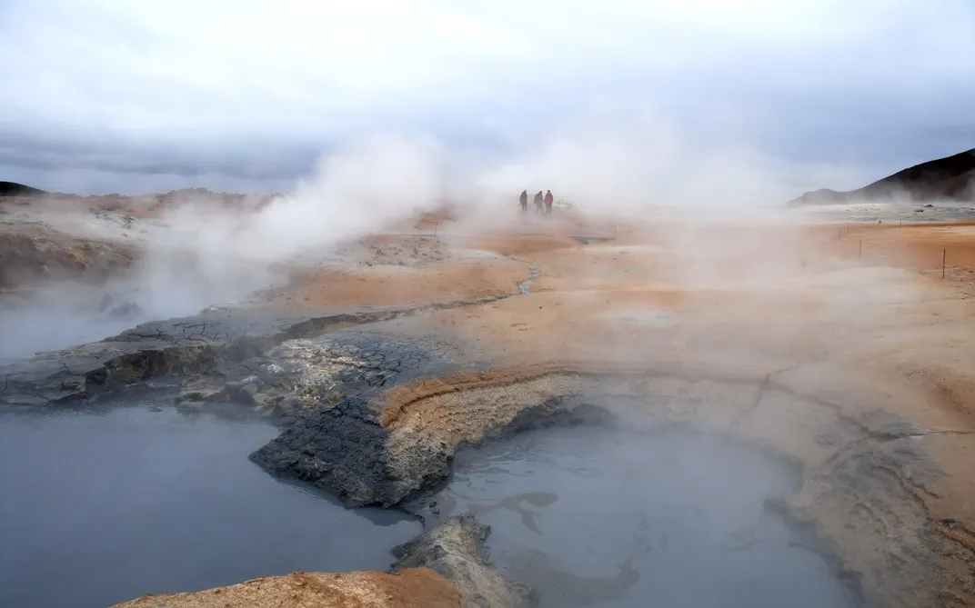 Iceland's Namaskard geothermal area near Lake Mývatn