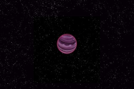 An artist’s idea of what PSO J318.5-22 may look like
