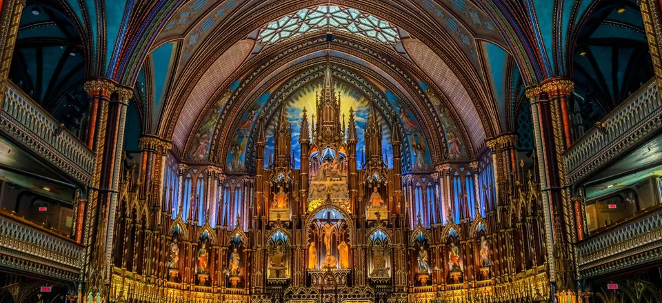  Notre-Dame Basilica, Montreal. Credit: Dale Youngkin