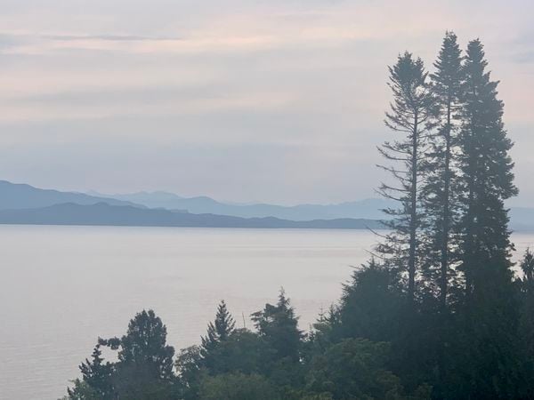 The view of the mainland from Vancouver Island thumbnail