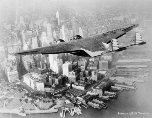 An airplane ahead of its time.