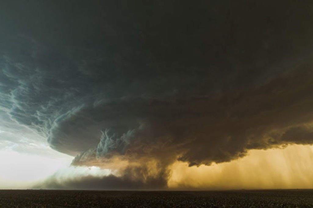 Supercell storm