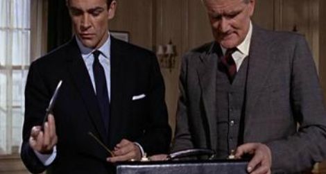 Desmond Llewelyn as Q