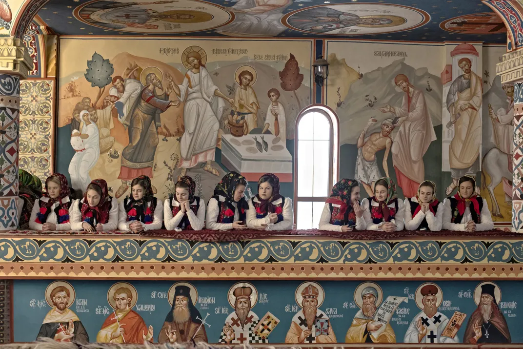 Angels and Saints in Maramures, Romania