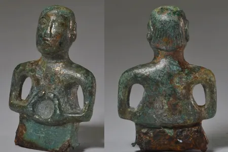 Researchers are unsure whether the figurine is of Roman or Celtic origin.