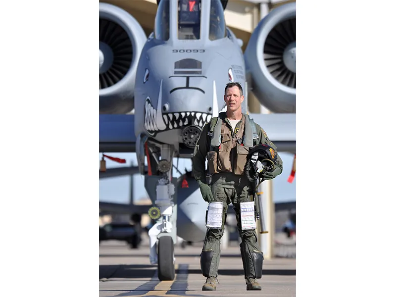 Marks and his A-10