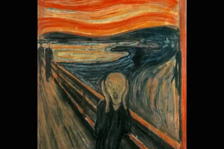 Munch's artistic freakout may have been inspired by mother-of-pearl clouds.