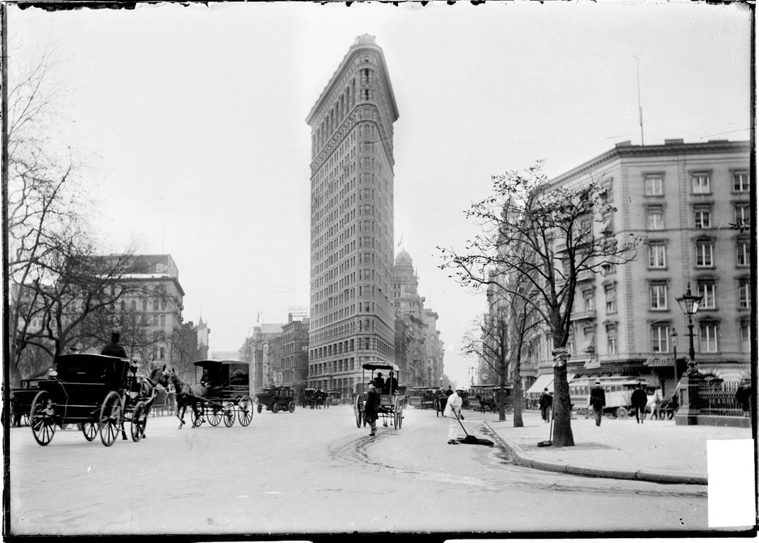 The Flatiron Building in 1903