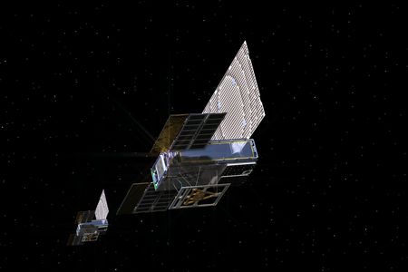 The MarCO CubeSats will separate from InSight's Atlas rocket shortly after launch, then make their own way to Mars. 