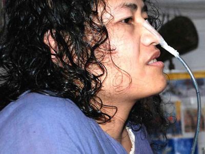 Irom Sharmila ended her 16-year-long fast with a lick of honey.