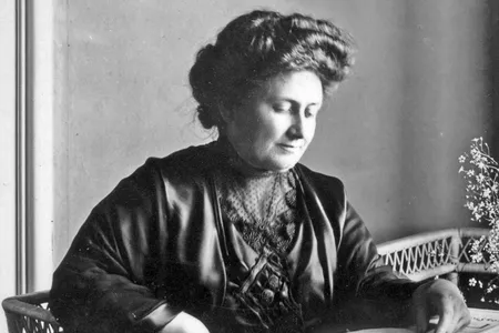 A 1913 photograph of Maria Montessori